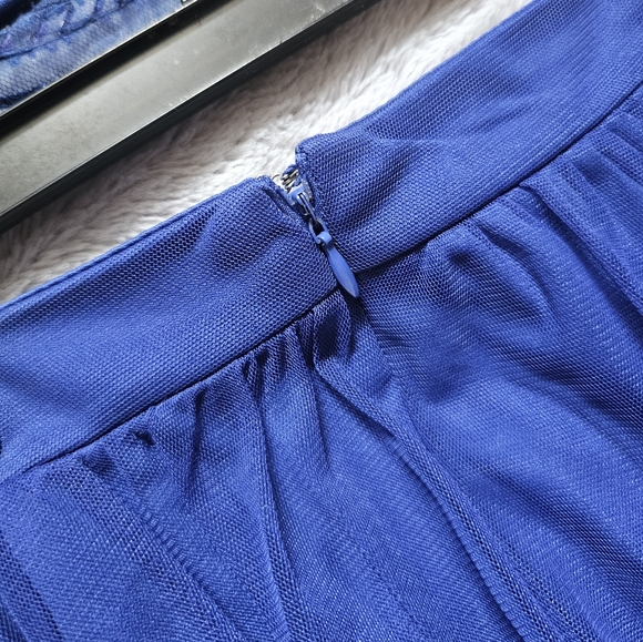 Blue Two-Piece Formal Dress - Picture 6 of 8